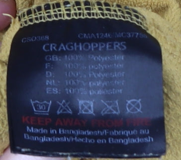 Craghoppers Men’s Yellow Pullover Sweatshirt S