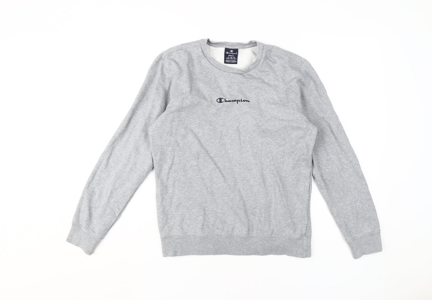 Champion Men's Grey Small Pullover Sweatshirt