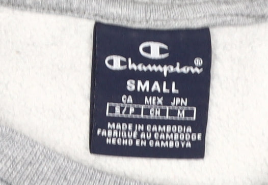 Champion Men's Grey Small Pullover Sweatshirt