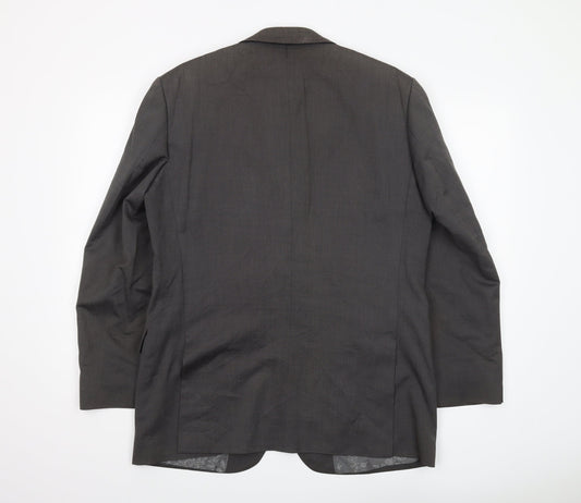 Pierre Cardin Grey Men's Blazer, Size 40R, Classic Style