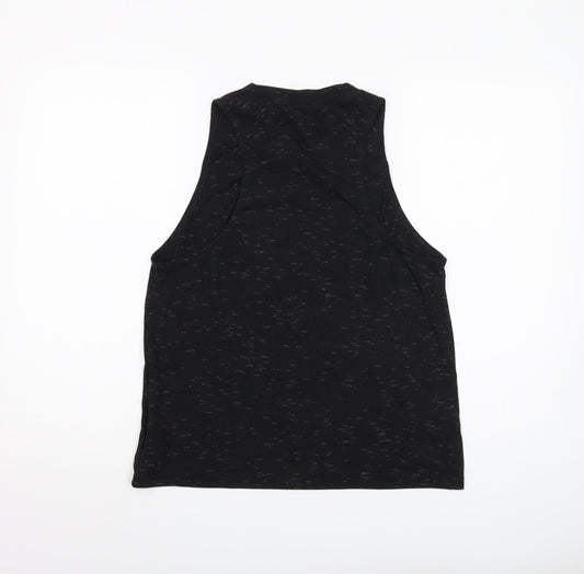 Adidas Unisex Black Tank Top UK Size S Polyester
