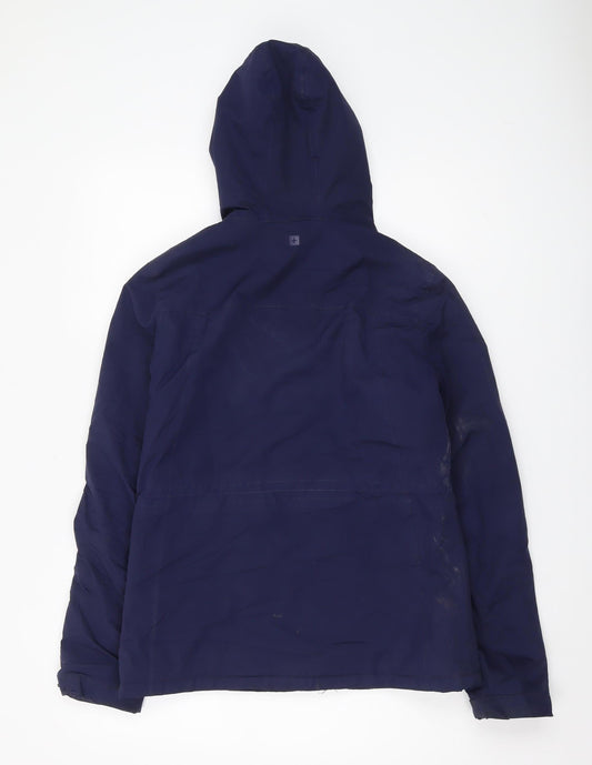 Mountain Warehouse Women's Blue Jacket Size 8 Waterproof
