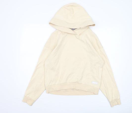 Puma Women's Beige Hoodie Pullover M Casual Style