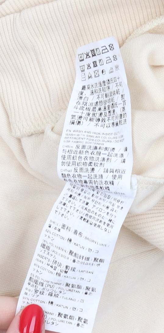 Puma Women's Beige Hoodie Pullover M Casual Style