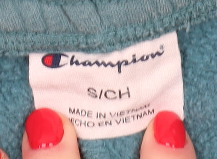 Champion Women's Green Joggers, Size S - Casual Fleece