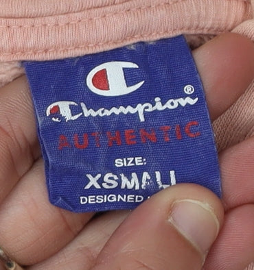 Champion Women's Pink XS Pullover Hoodie