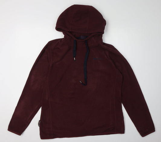 Mountain Warehouse Men's Red Fleece Hoodie, Size 18