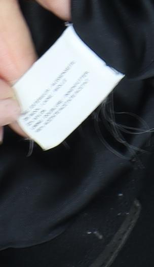 GAP Women's Black Duffle Coat S Wool Winter Toggle