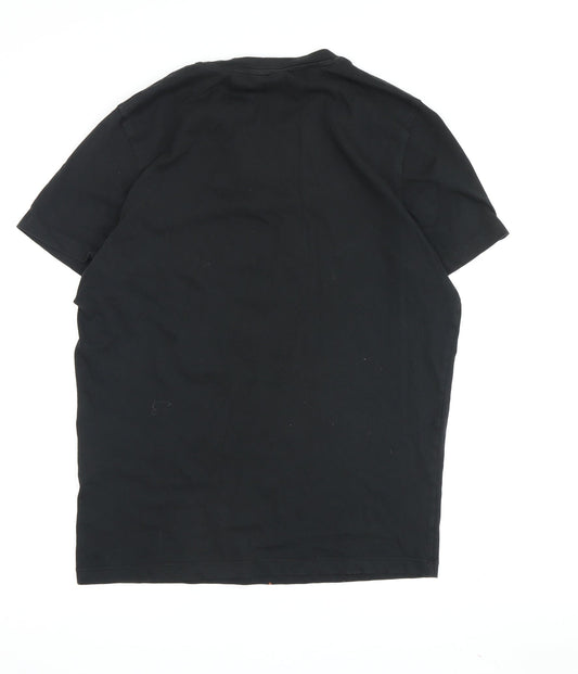 Jack & Jones Men's Black Crew Neck T-Shirt M