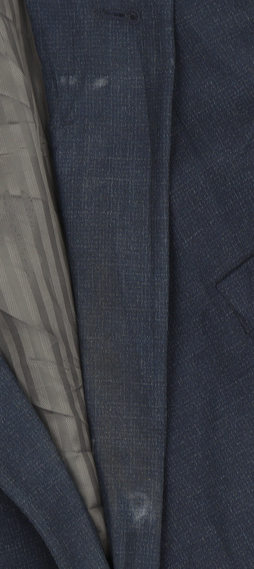 Jeff Banks Men's Blue Blazer, 48 Regular Fit, Classic Style
