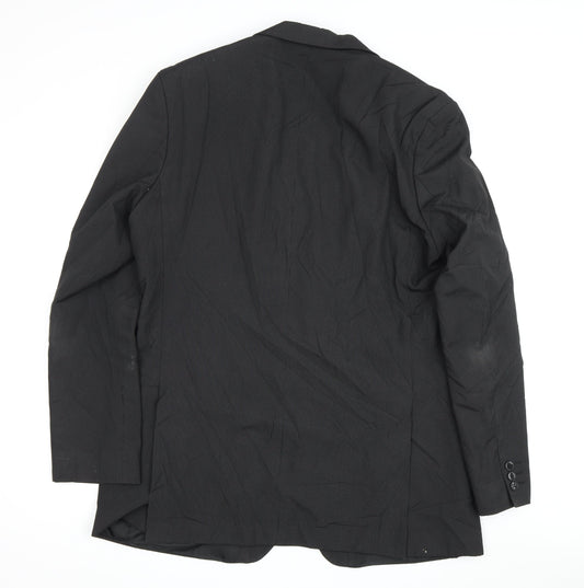 Thomas Nash Men's Black Blazer 42 Long Jacket Elegant Formal