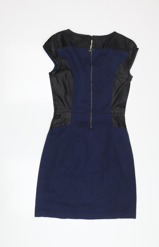 Hilfiger Denim Women's Blue Sheath Dress Size S