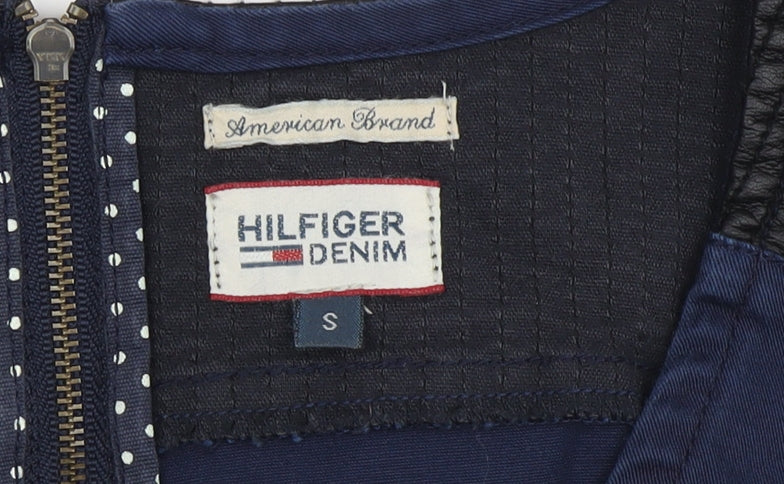 Hilfiger Denim Women's Blue Sheath Dress Size S
