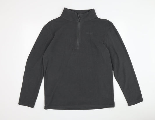 Peter Storm Men's Black Fleece Pullover Sweatshirt S