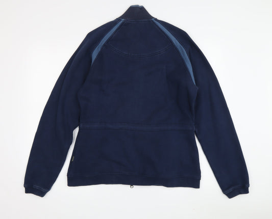 Toggi Women's Blue Cotton Jacket, Size 12, Casual Style