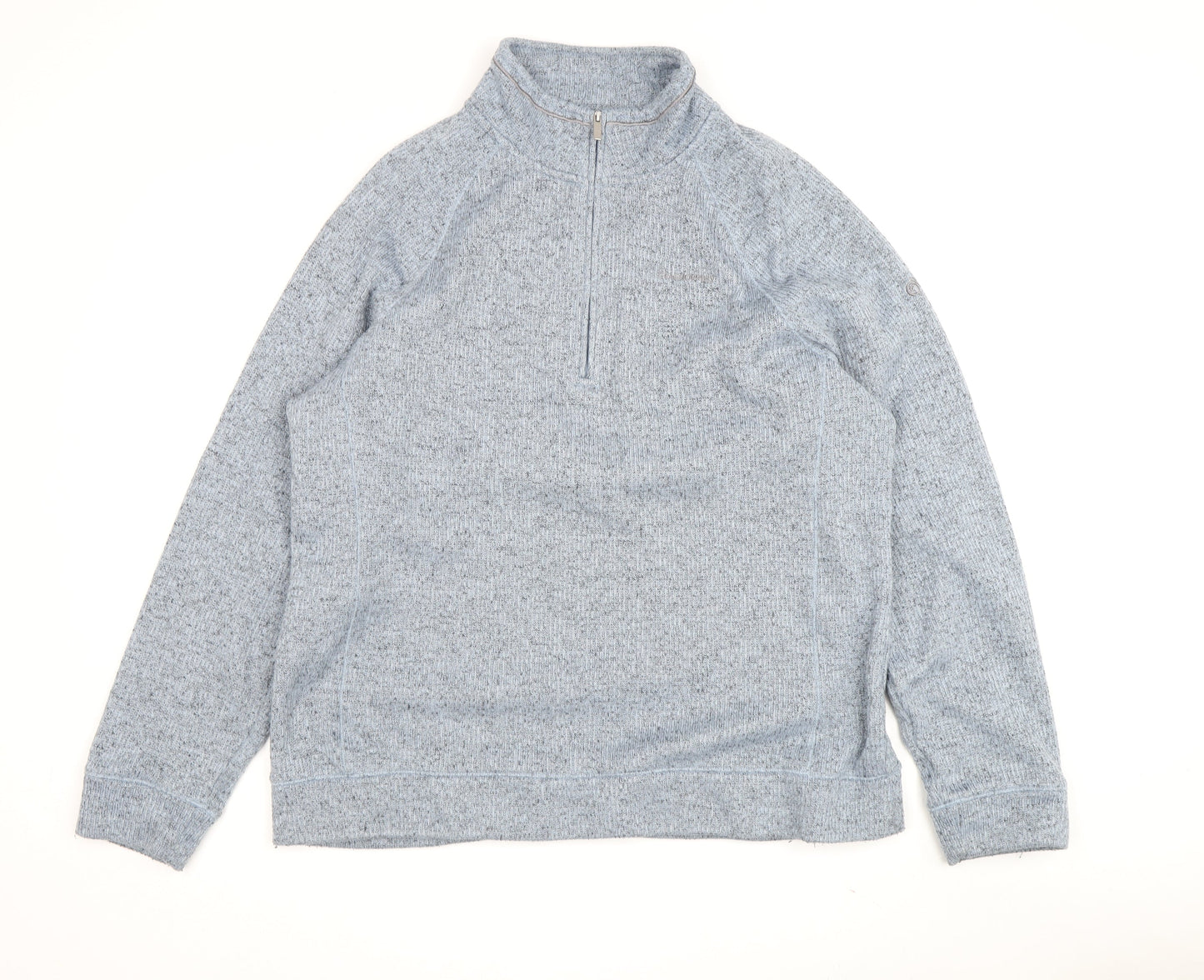 Craghoppers Men's XL Blue Knit 1/2 Zip Sweatshirt