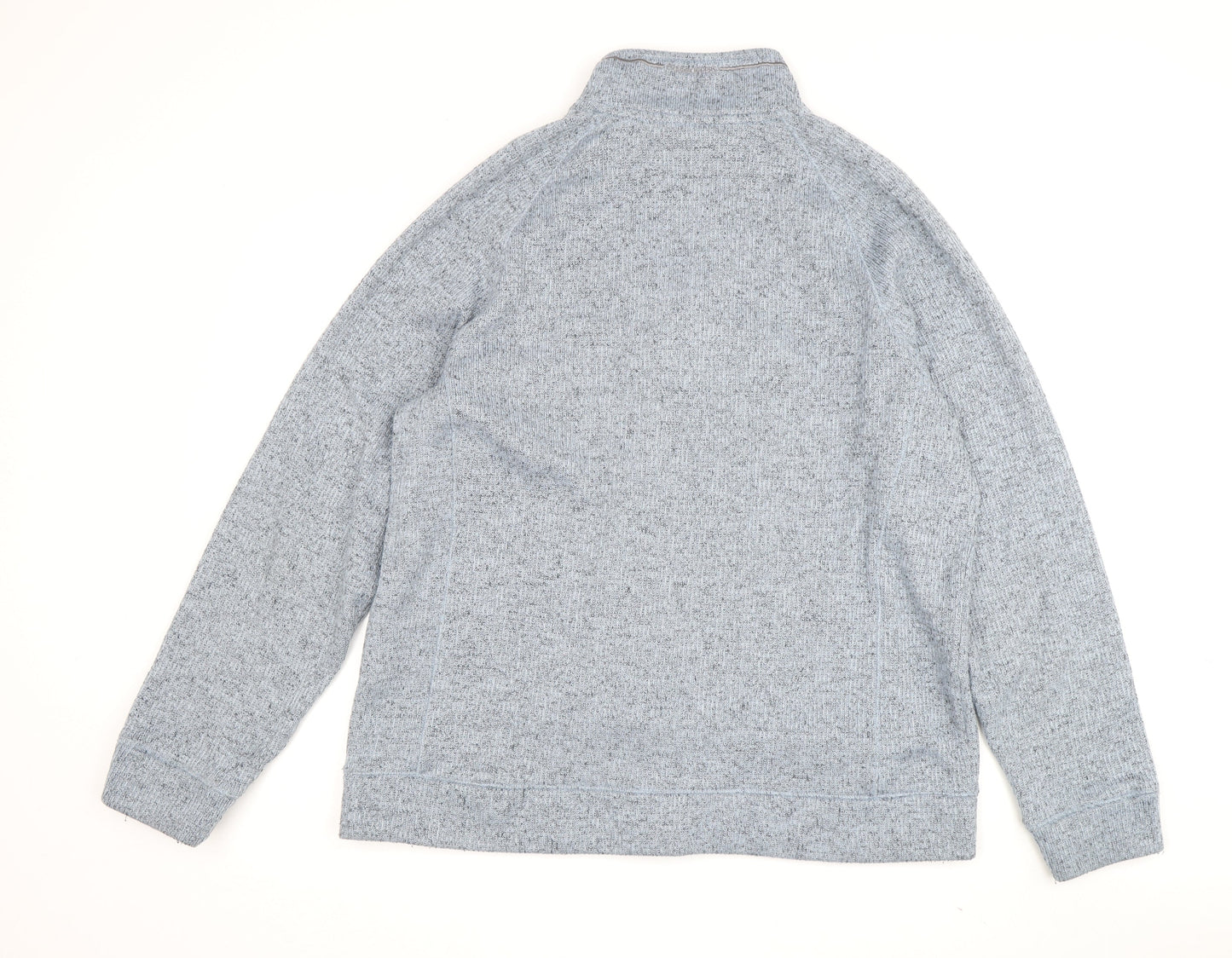 Craghoppers Men's XL Blue Knit 1/2 Zip Sweatshirt