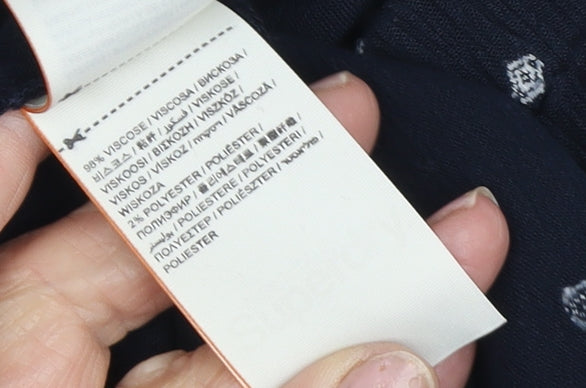 Superdry Women's Blue Off the Shoulder Blouse S