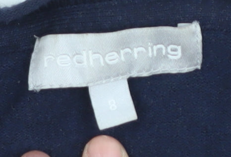 Additional view of Red Herring Women's Blue Cardigan, size 8