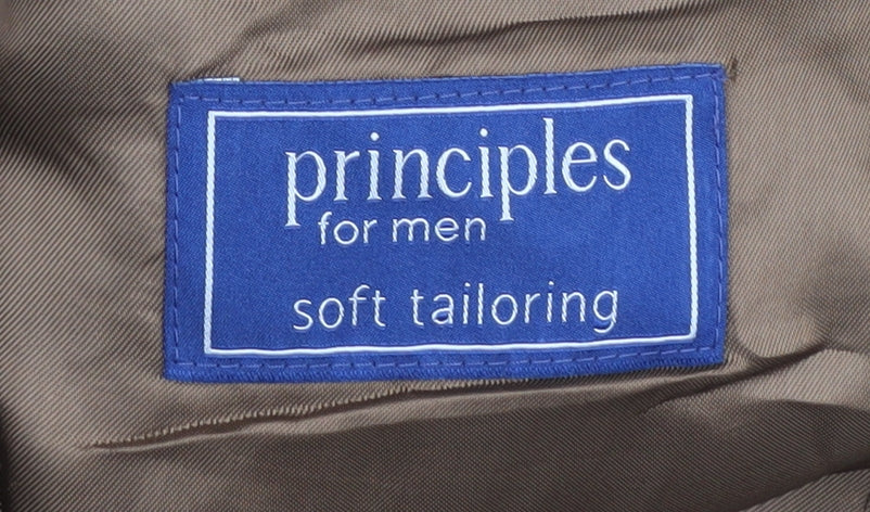 Additional view of Principles Men's Brown Blazer 42R Single-Breasted Classic