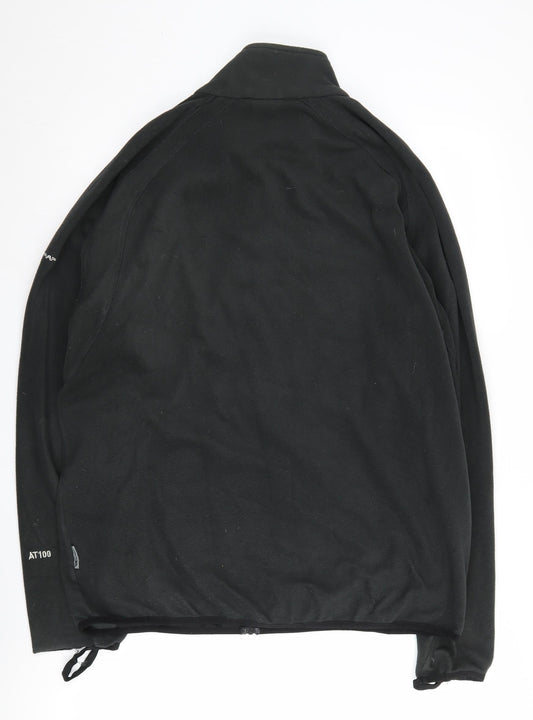 Trespass XL Men's Black Fleece Jacket - Full Zip Casual