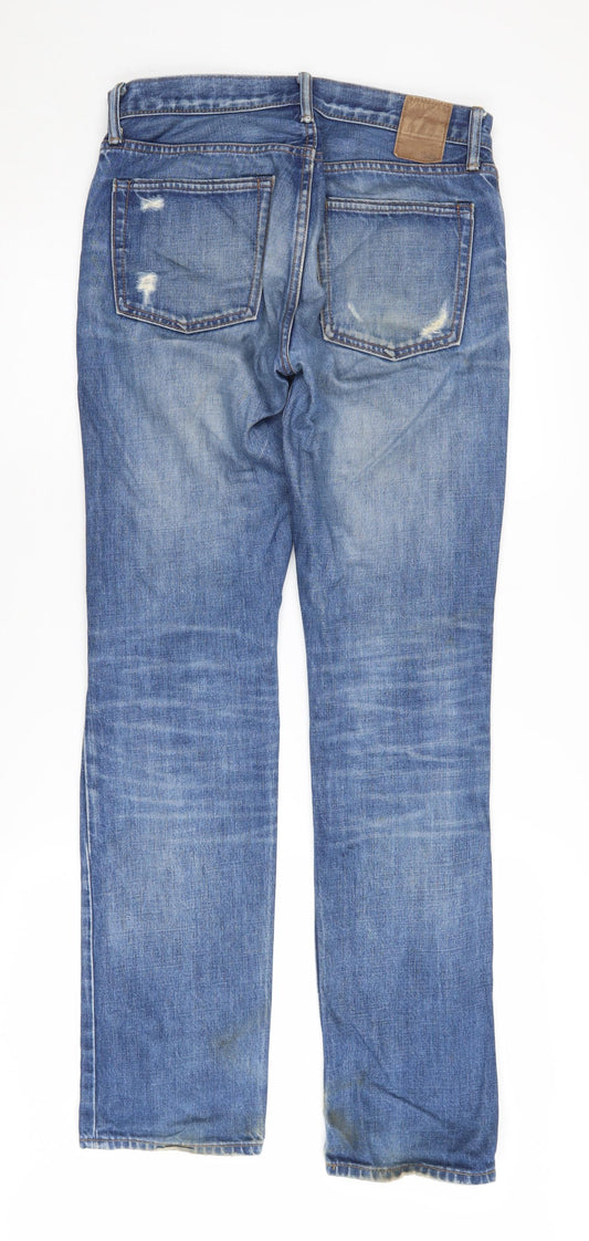Gap Men's Blue Straight Leg Jeans, Size 28
