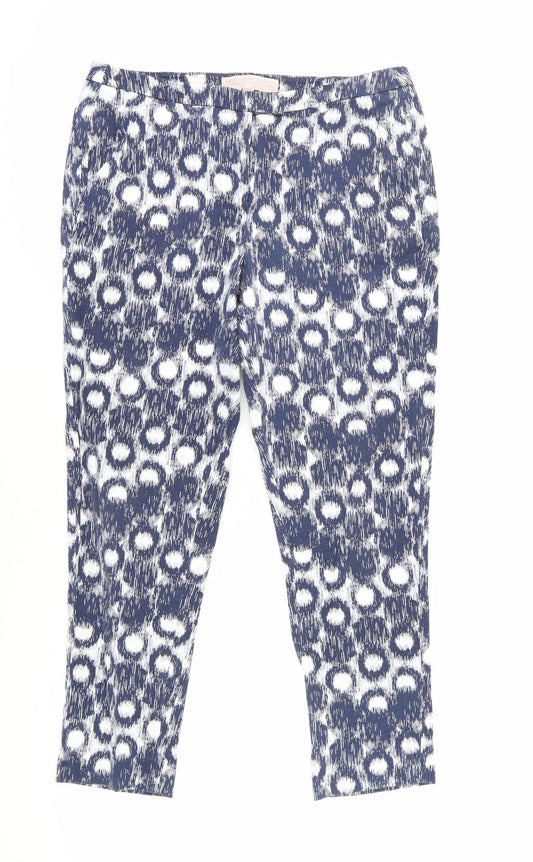 Fenn Wright Manson Women’s Blue Geometric Trousers M