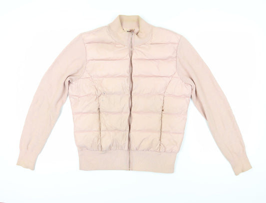 Ted Baker Women's Pink Bomber Jacket Size 10