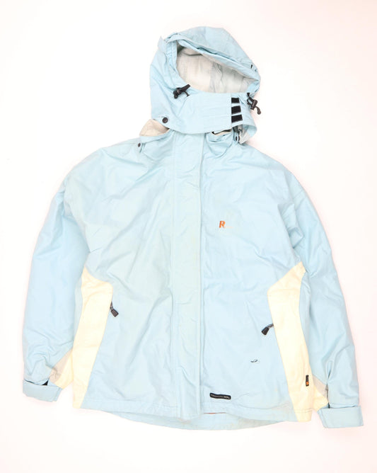 Trespass Women's Blue Waterproof Parka Jacket Size L