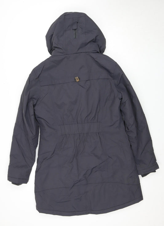 Peter Storm Women's Black Parka Jacket Size 10