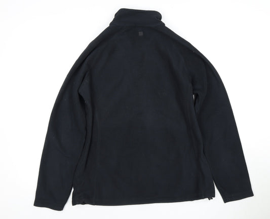 Mountain Warehouse Women's Black Fleece Jacket Size 12