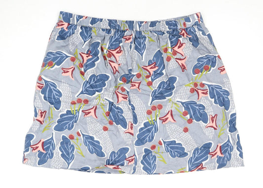 White Stuff Women's Multicoloured A-Line Skirt Size 20