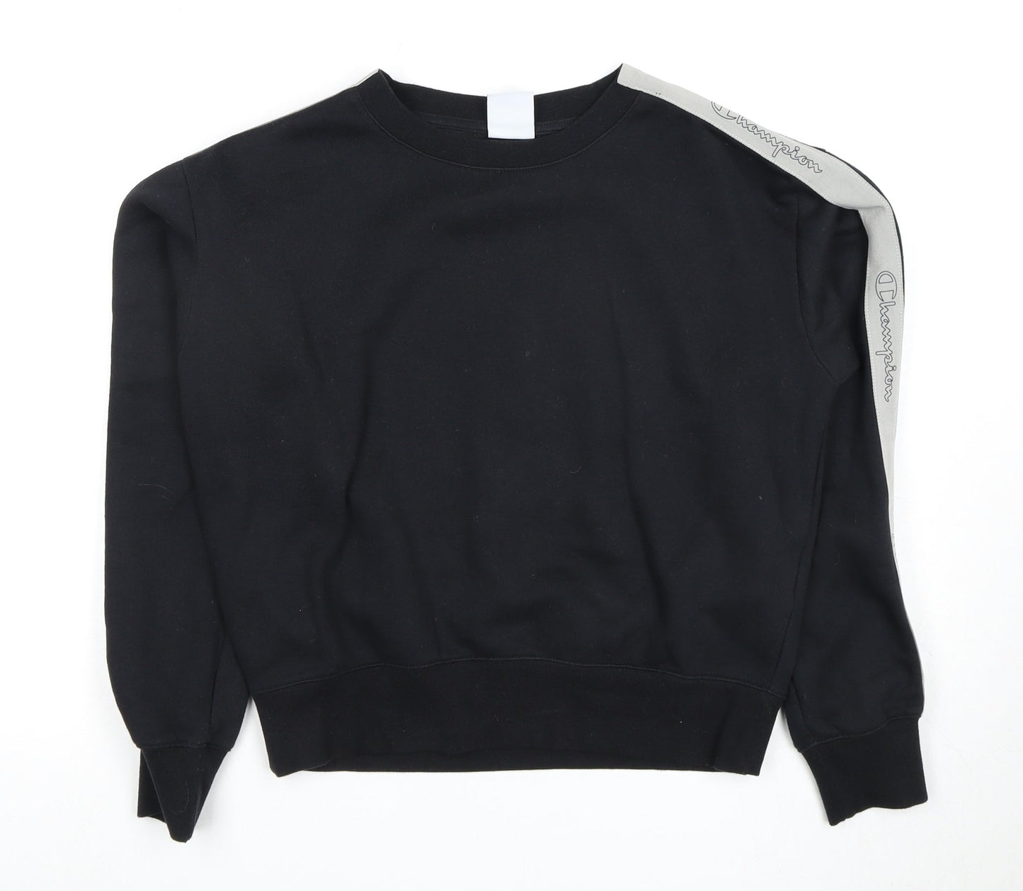 Champion Women’s Black Pullover Sweatshirt, Size S