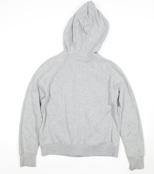 Under Armour Grey Full Zip Hoodie S Unisex Adults