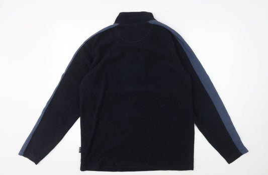 Peter Storm Men's Small Black Fleece Pullover Sweatshirt