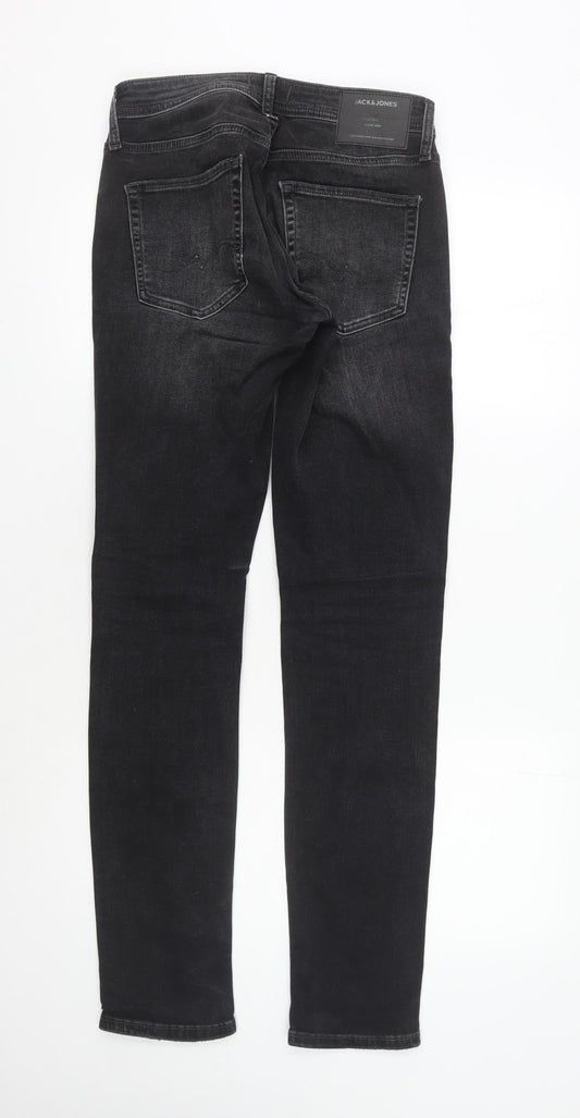 Jack & Jones Men’s Black Skinny Jeans Size 31