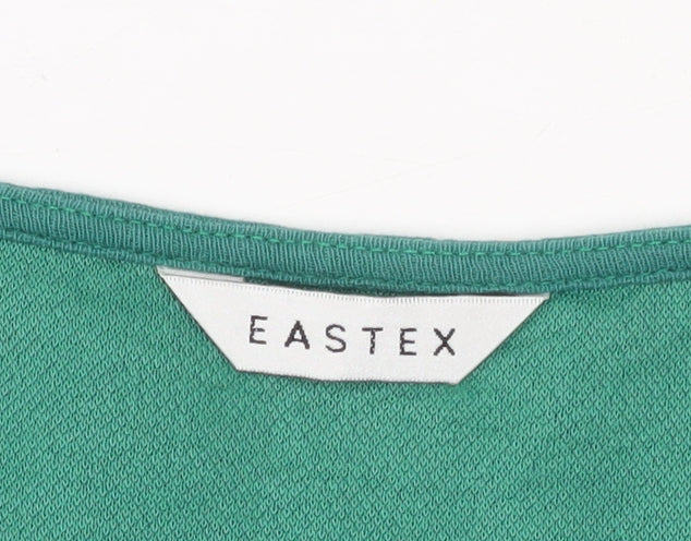 Eastex Women's Green Blouse Size 20 3/4 Sleeve