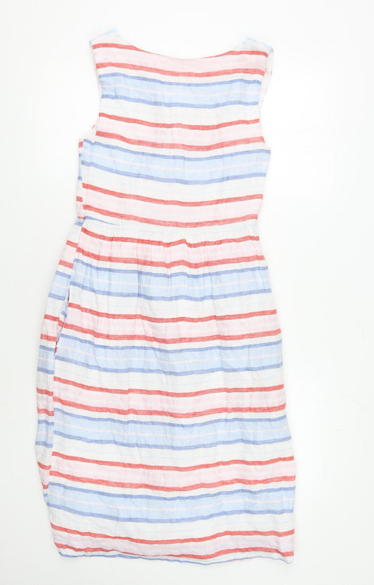 Joules Women's Short Striped Dress, Size 8