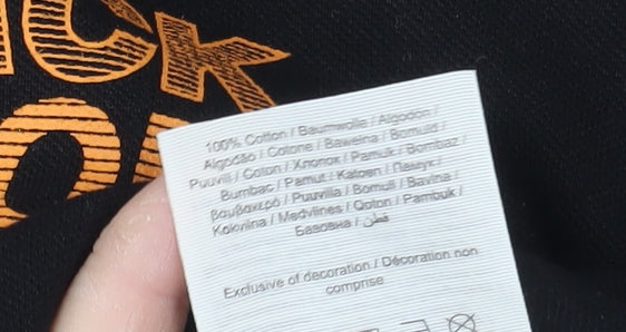 Jack & Jones Men's Black Polo Shirt S Short Sleeve Logo