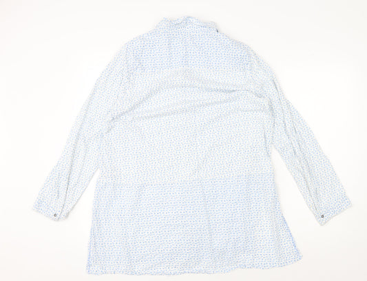 White Stuff Women's Multicoloured Polka Dot Shirt Dress Size 16