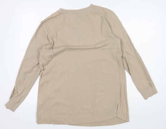 Everlast Beige Long Sleeve Pullover Top Unisex Size 14
