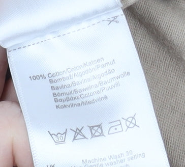 Everlast Beige Long Sleeve Pullover Top Unisex Size 14