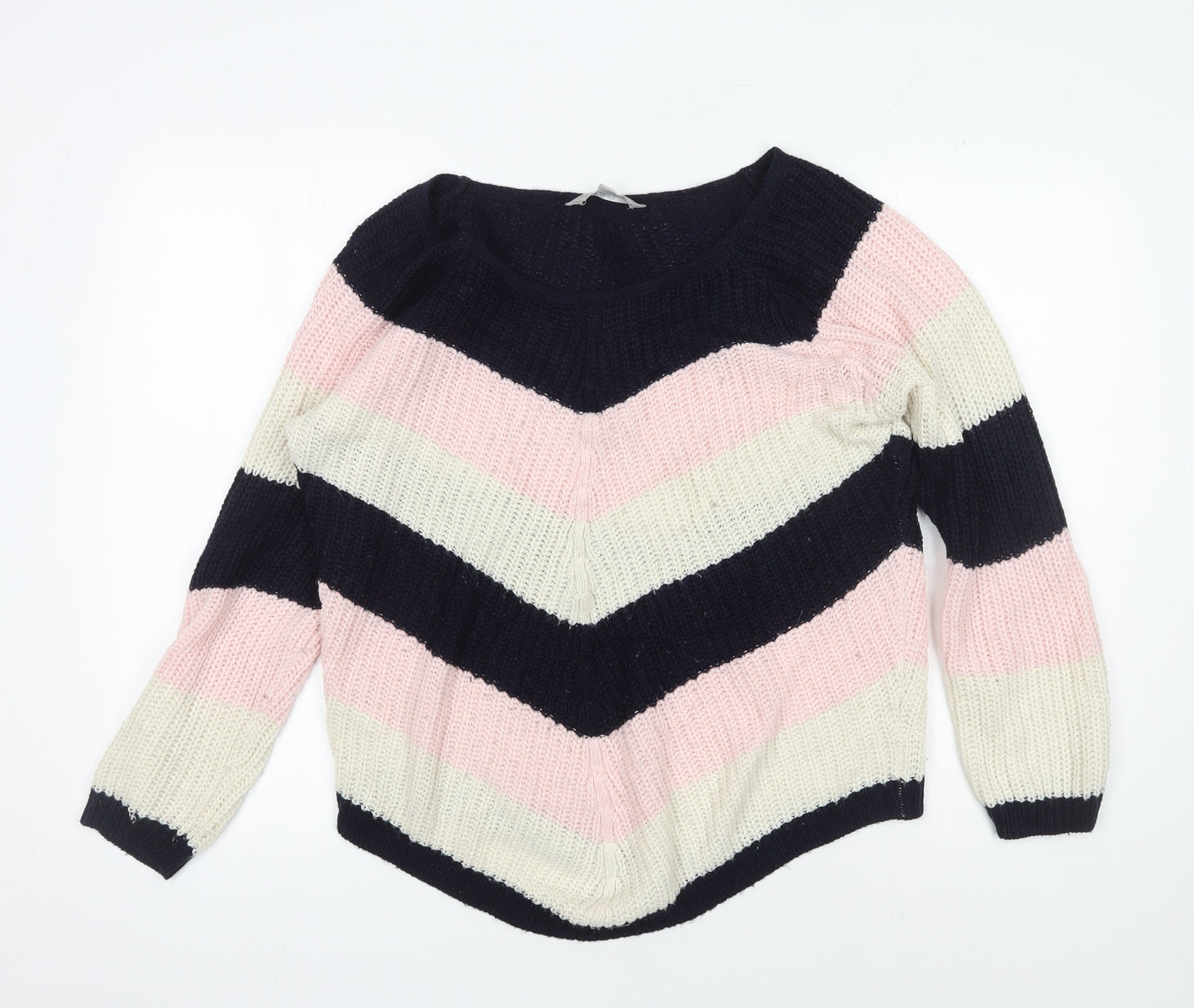 Tokyo Laundry Women’s Multicoloured Stripe Knit Jumper M