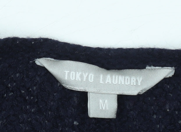 Tokyo Laundry Women’s Multicoloured Stripe Knit Jumper M