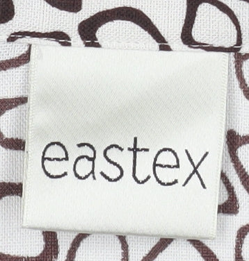 Eastex Women's Multicoloured Geometric Blouse UK 18