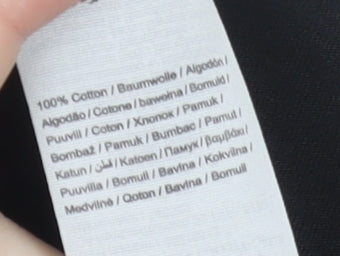 Jack & Jones Men's Black Graphic T-Shirt, Size L