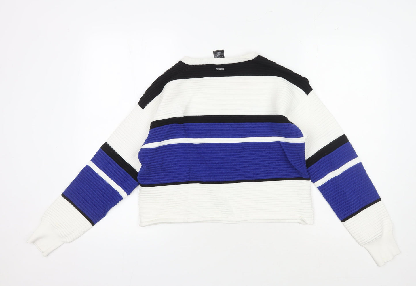 DKNY Women's Striped Pullover Jumper