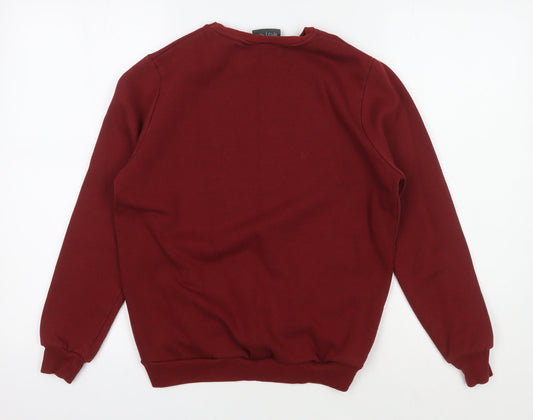 Harry Potter Women's Red Pullover Sweatshirt Size 8