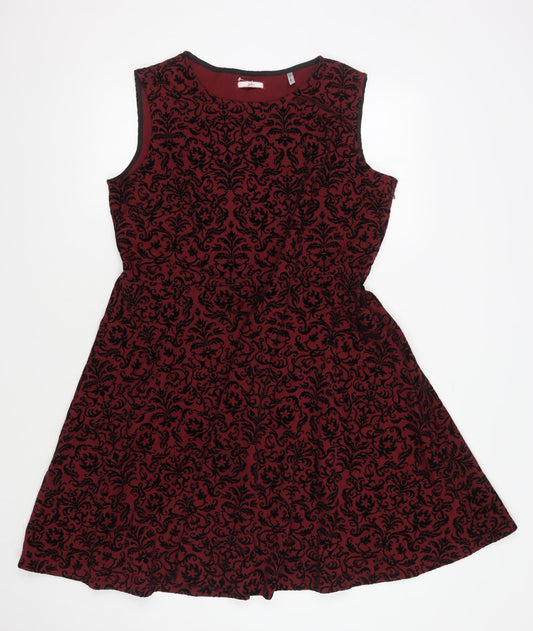 Joe Browns Women's Red A-Line Dress Size 18