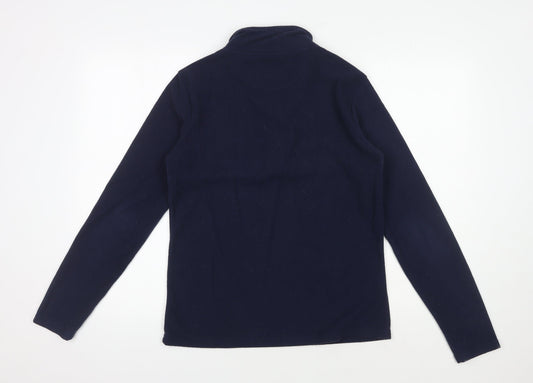 Peter Storm Unisex Blue Fleece High Neck 1/2 Zip 12